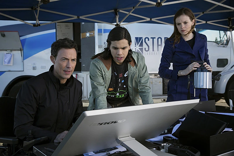 Equipe Flash - Harrison Wells, Cisco Ramon e Caitlin Snow