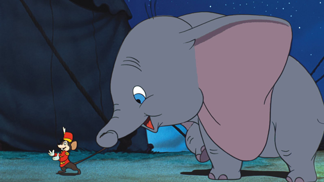 "Dumbo", de 1941, filme disney