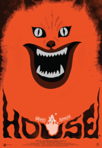 Pôster de House (1977), de Nobuhiko Obayashi
