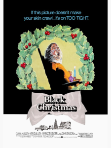 Pôster do filme Black Christmas, de 1974.